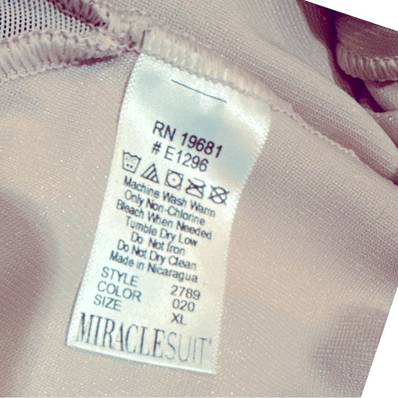 Miraclesuit Women’s Shapewear Hi-Waist Thigh Slimmer | Size XL| Warm Beige - Picture 7 of 9